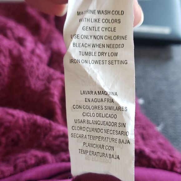 Junior Burgundy Sequin Heart Lace Mini Dress 7 | Party Sparkle Statement - Picture 7 of 7